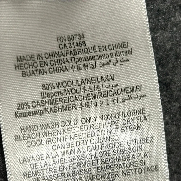 BCBG MAXAzria  cashmere wool blend open front cardigan, chunky, - Picture 9 of 15